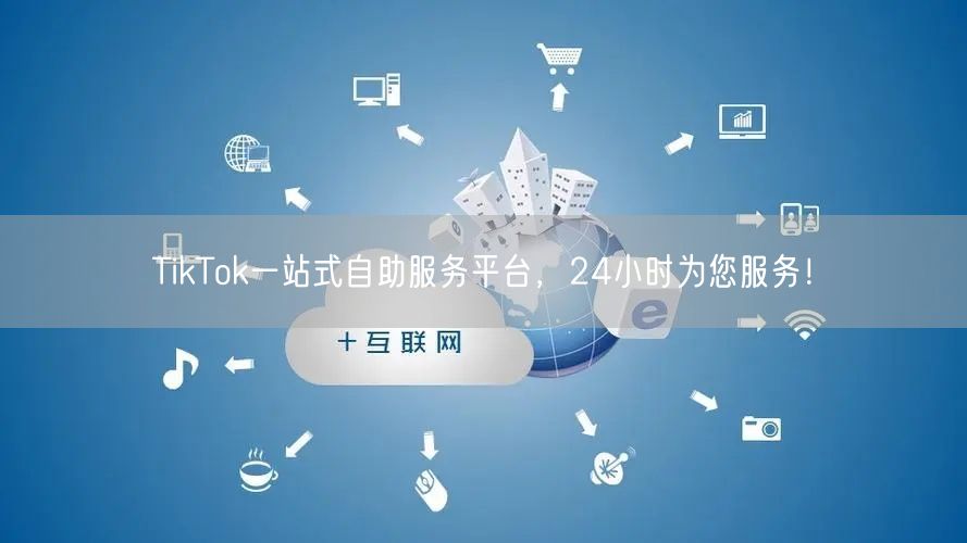 TikTok一站式自助服务平台，24小时为您服务！