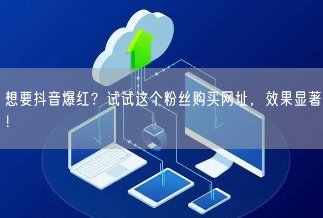 想要抖音爆红？试试这个粉丝购买网址，效果显著！